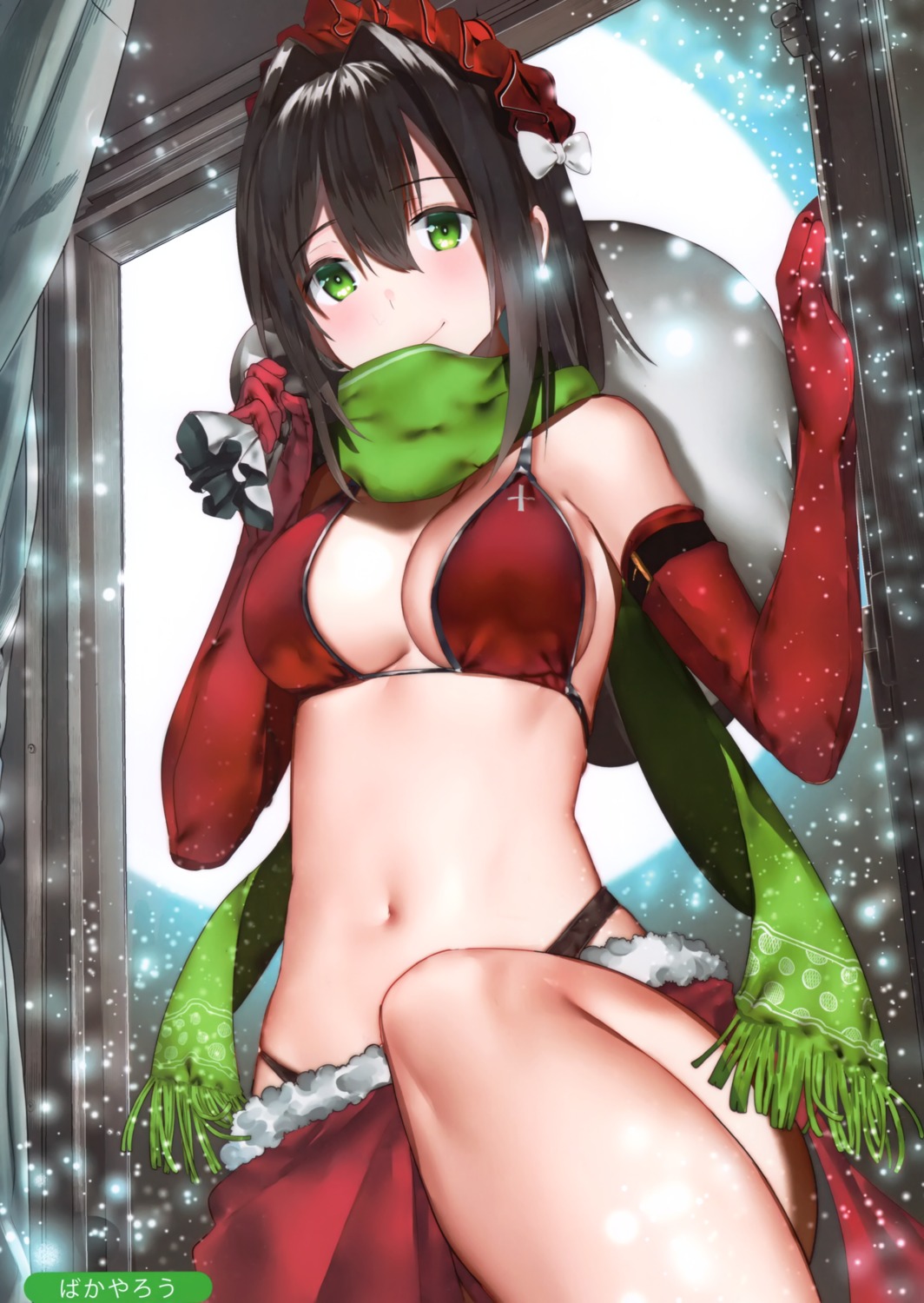 araido_kagiri, bikini, christmas, melonbooks, swimsuits