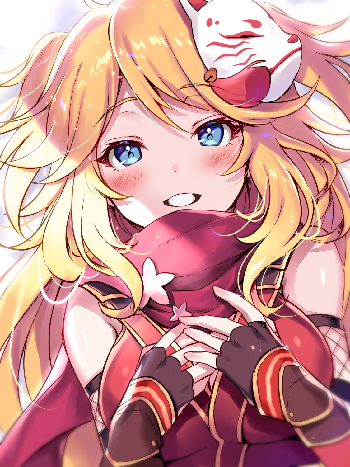 breast_hold, ninja, ninon_joubert, princess_connect!, princess_connect!_re:dive, tatejima_uri