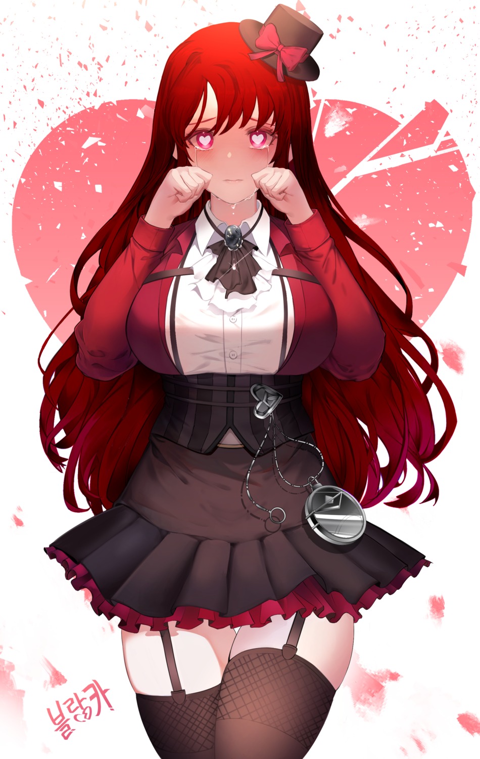 breast_hold, cizzi, elsword, fishnets, stockings, thighhighs