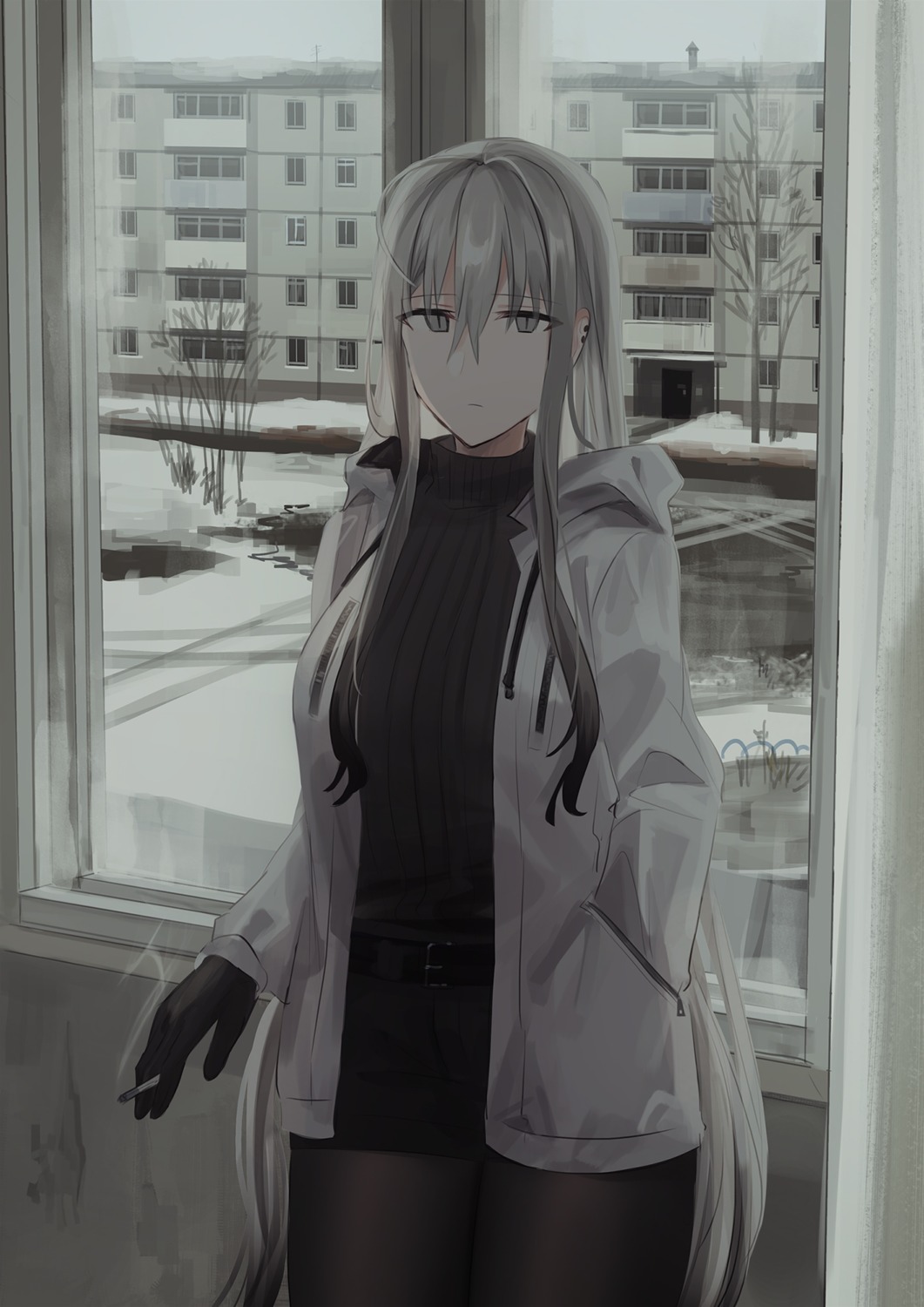 chihuri, pantyhose, sweater, zoya_petrovna_vecheslova