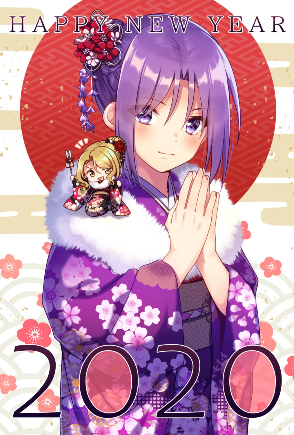 christina_morgan, kimono, princess_connect!, princess_connect!_re:dive, rokumaru_inami, shirogane_jun