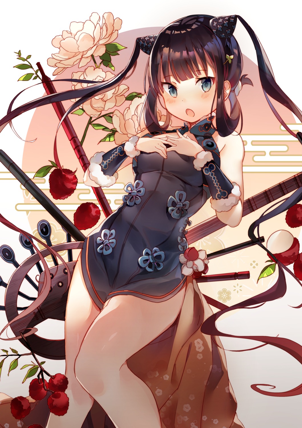 amafuyu, asian_clothes, breast_hold, fate/grand_order, yang_yuhuan_(fate)