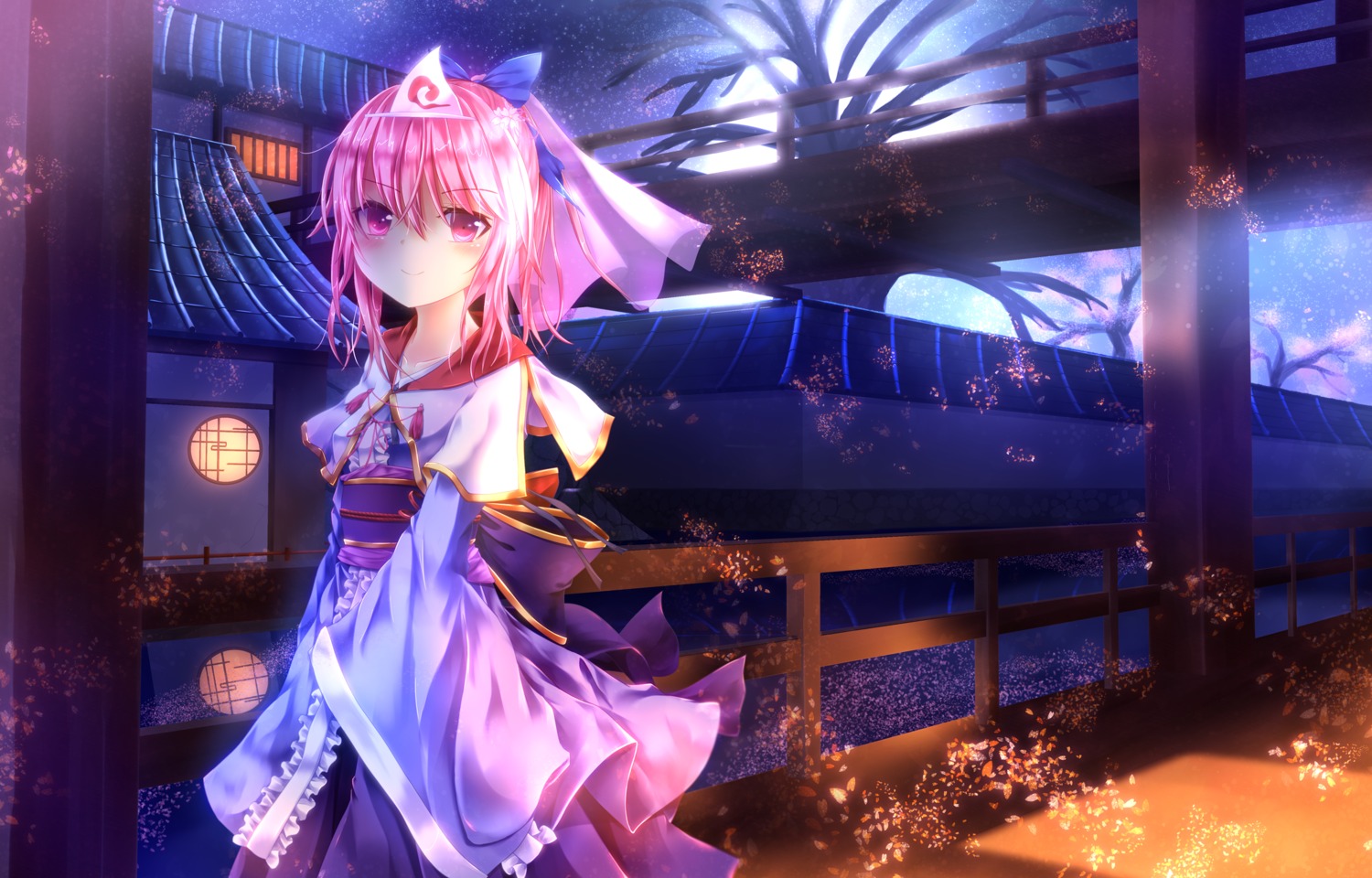 fromage_tart, japanese_clothes, saigyouji_yuyuko, touhou
