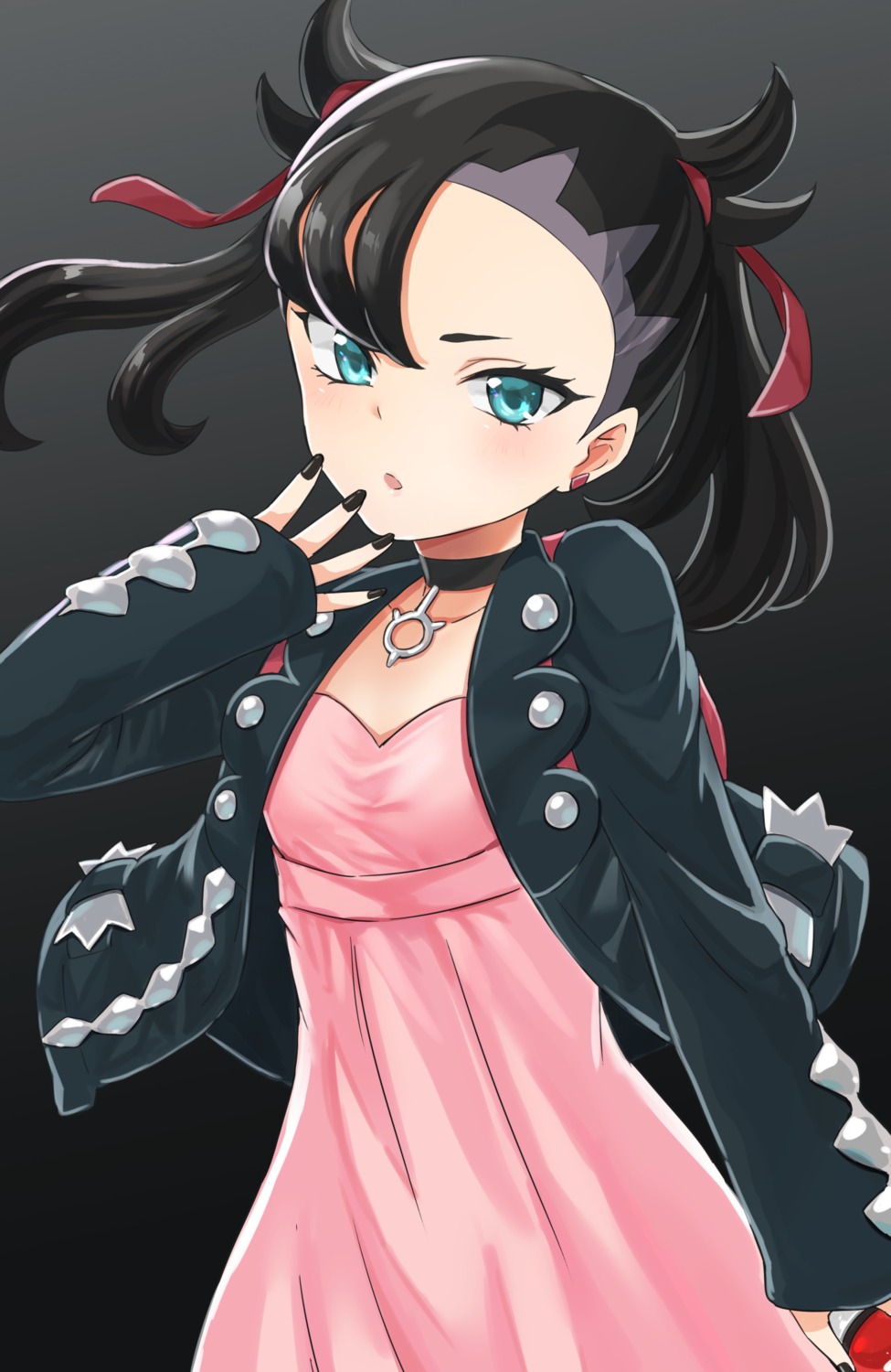 cleavage, dress, mary_(pokemon), pokemon, pokemon_swsh, sharumon