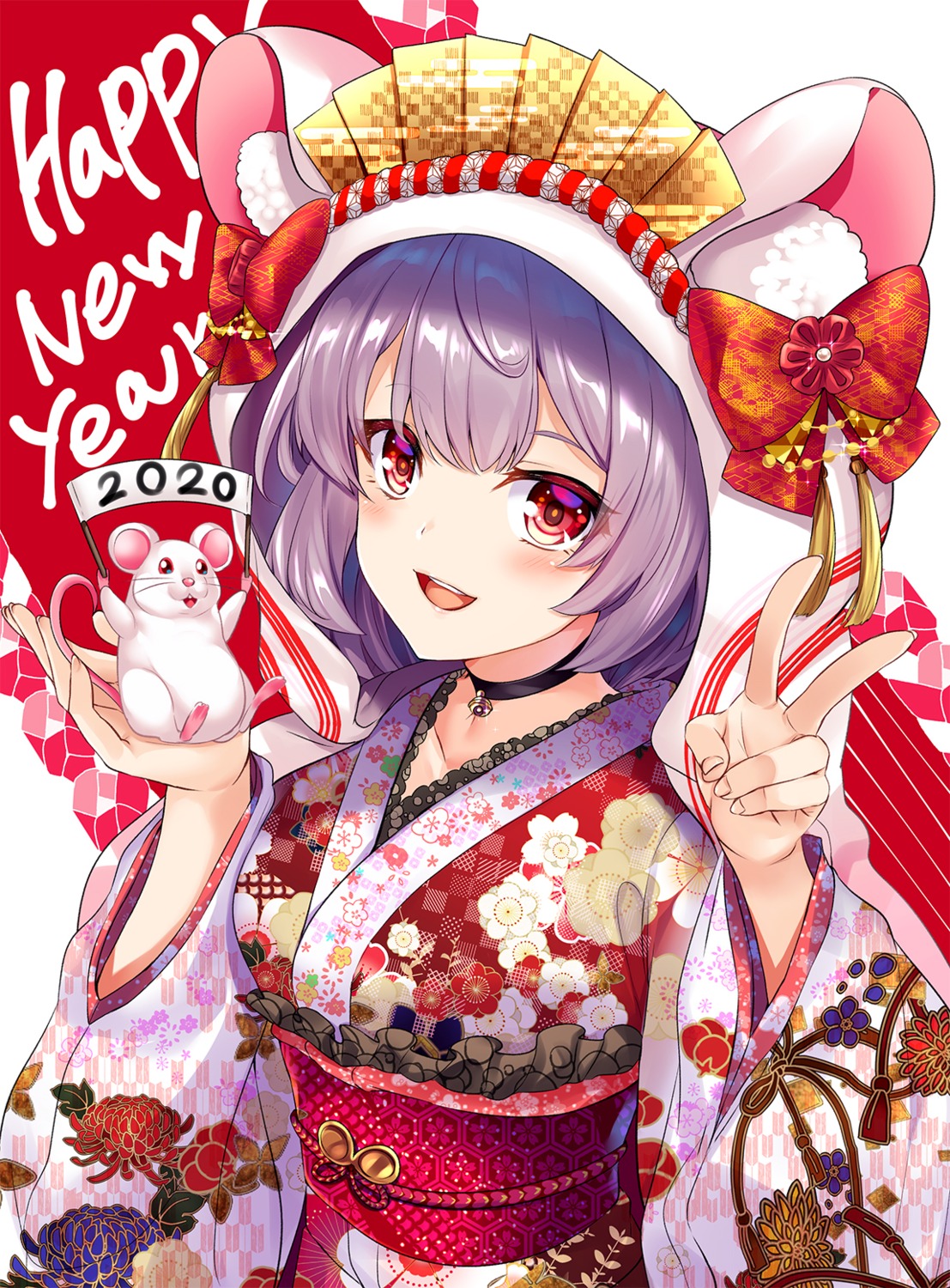 animal_ears, hinata_sora, japanese_clothes