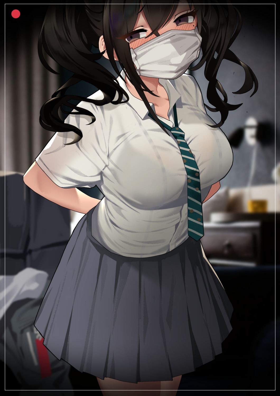 bra, bsue, see_through, seifuku, sunazuka_akira, the_idolm@ster, the_idolm@ster_cinderella_girls