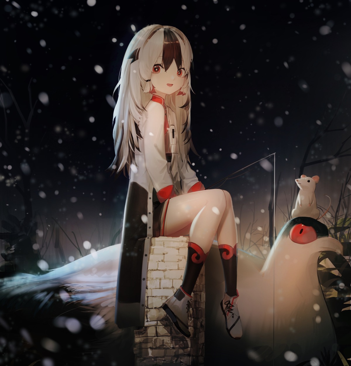 arknights, leiq, snowsant_(arknights)