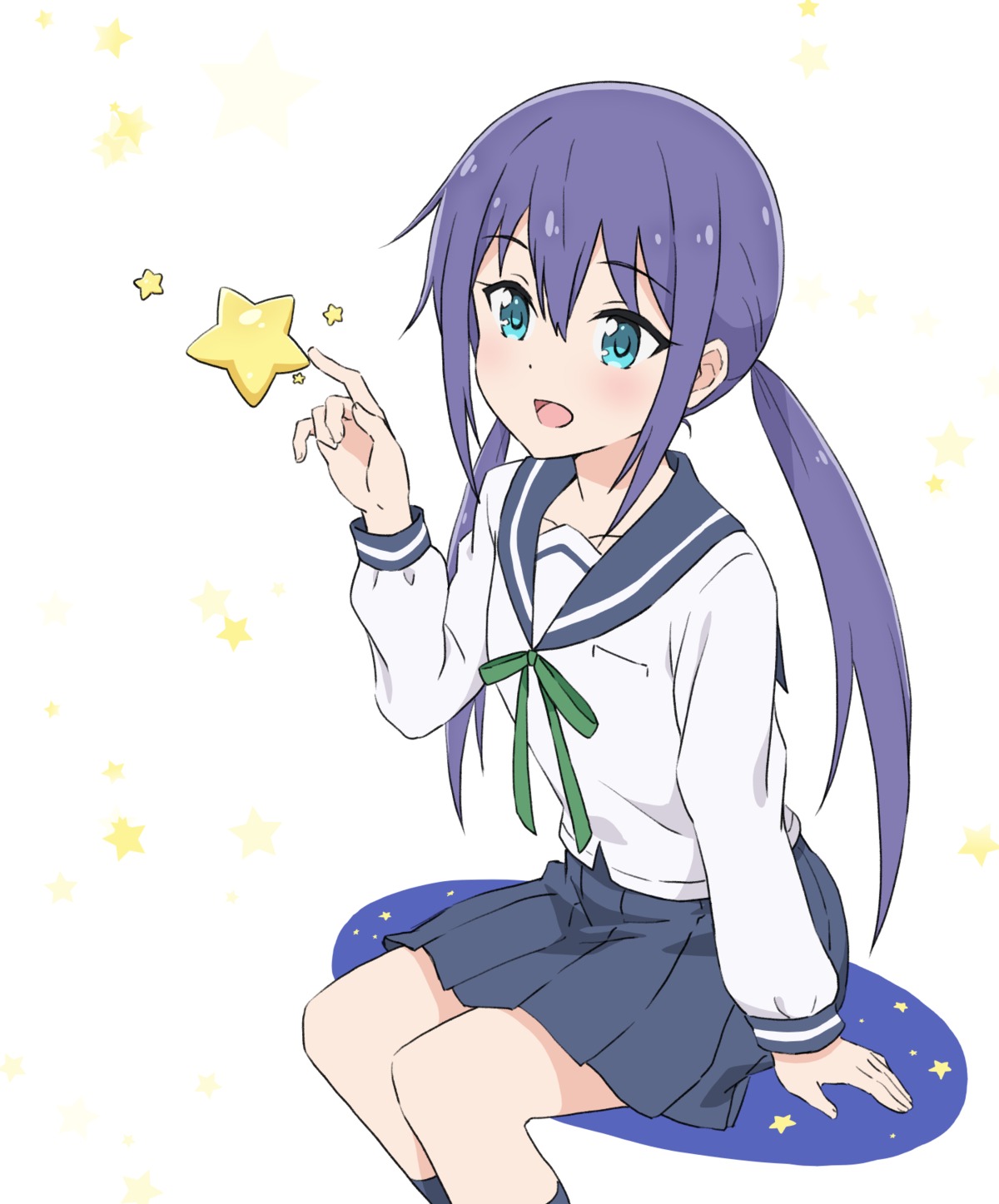 koisuru_asteroid, manaka_ao, nicca_(kid_nicca), seifuku