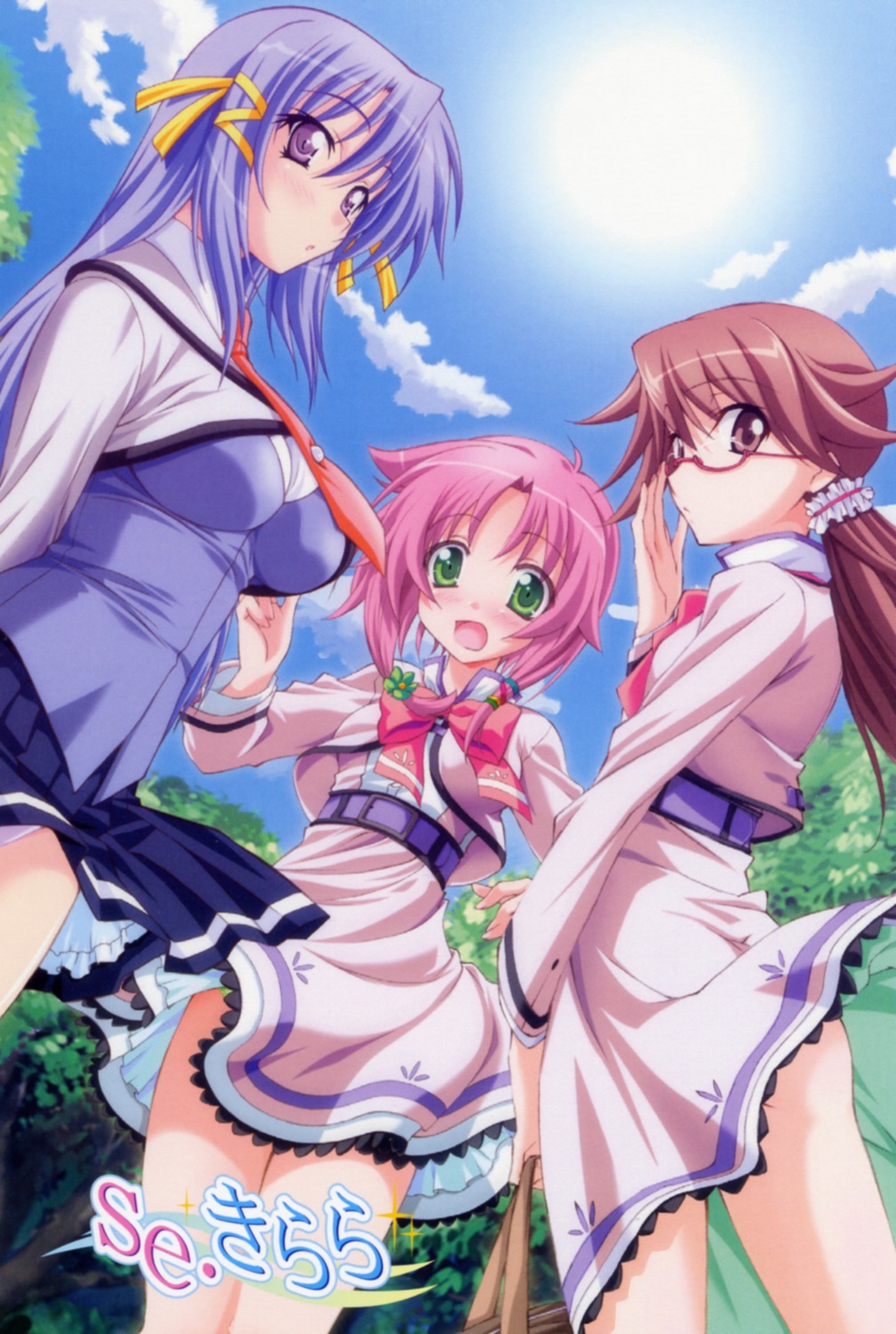 kawamura_yuu, miyuki_mana, native, se.kirara, seifuku, shizuno_izumi, tagme