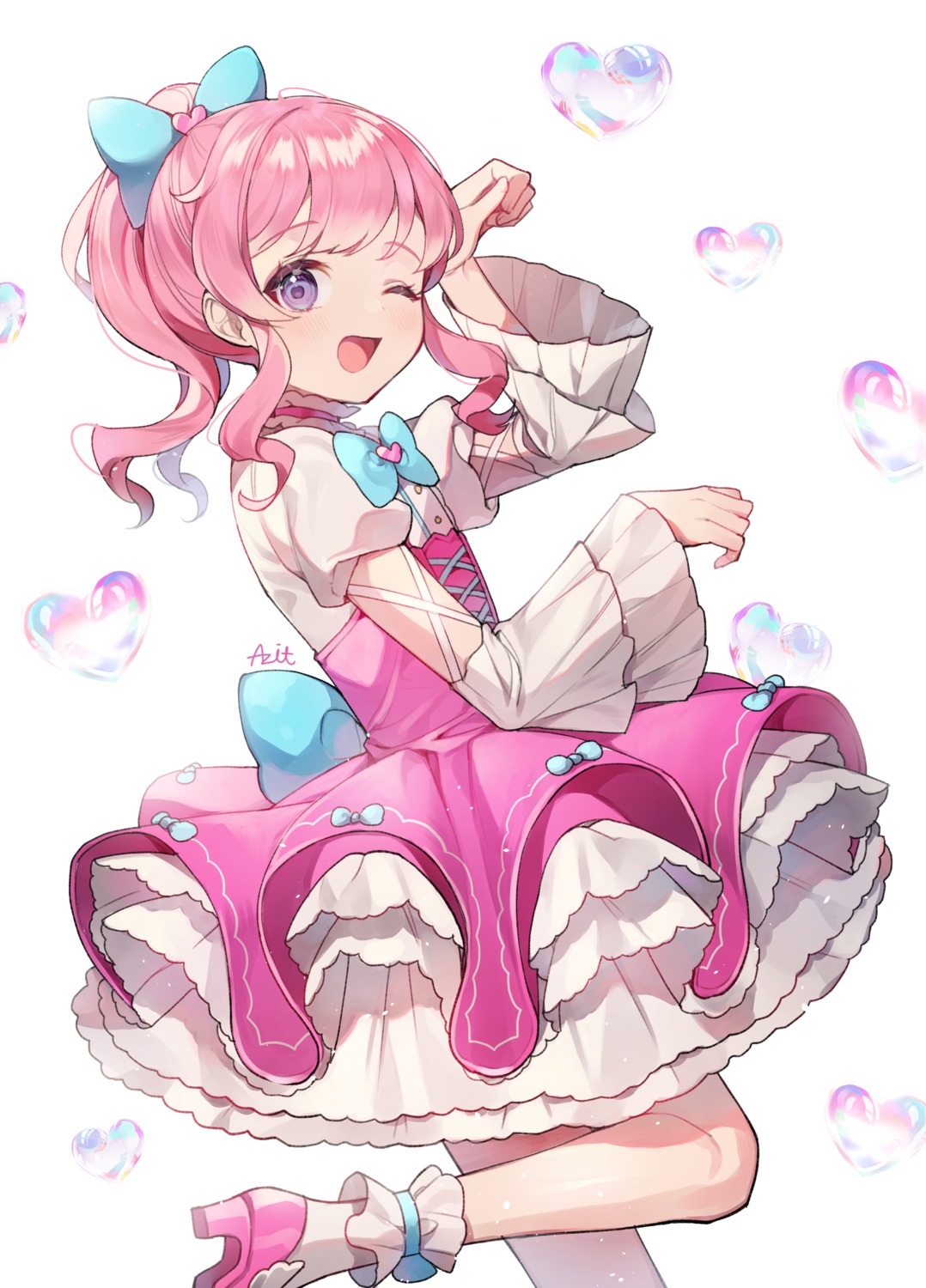 azit_(down), dress, heels, kiratto_pri_chan, momoyama_mirai, pretty_series