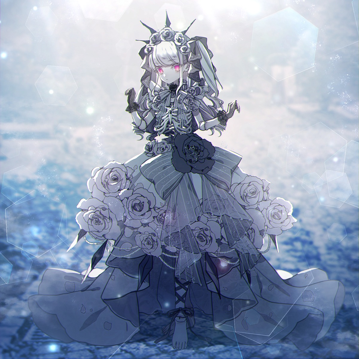 gothic_lolita, lolita_fashion, moe_(hamhamham), monster_girl