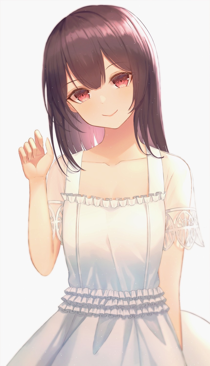 bosumonki, dress, morino_rinze, see_through, the_idolm@ster, the_idolm@ster_shiny_colors