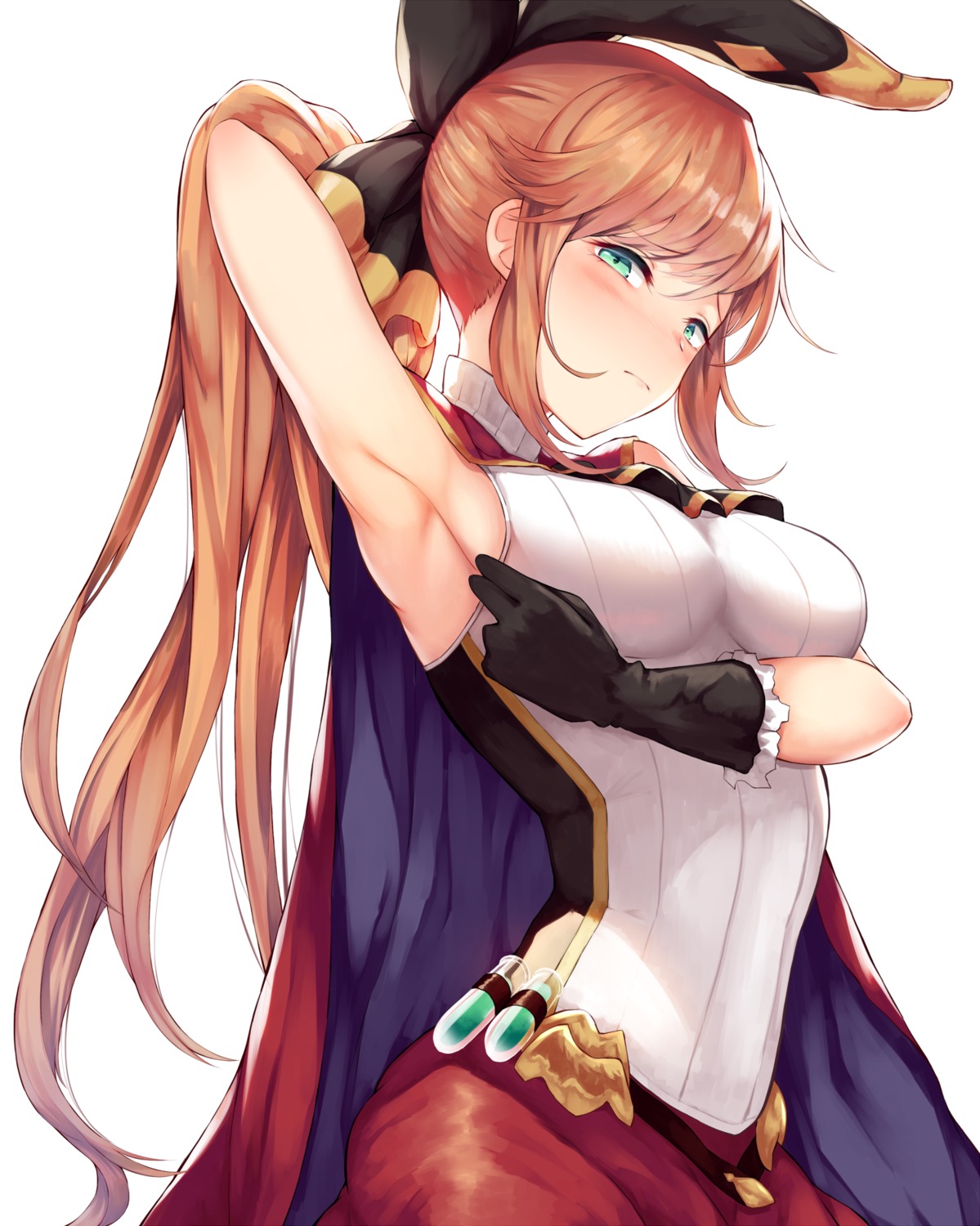 breast_hold, clarisse_(granblue_fantasy), granblue_fantasy, yamato_(muchuu_paradigm)