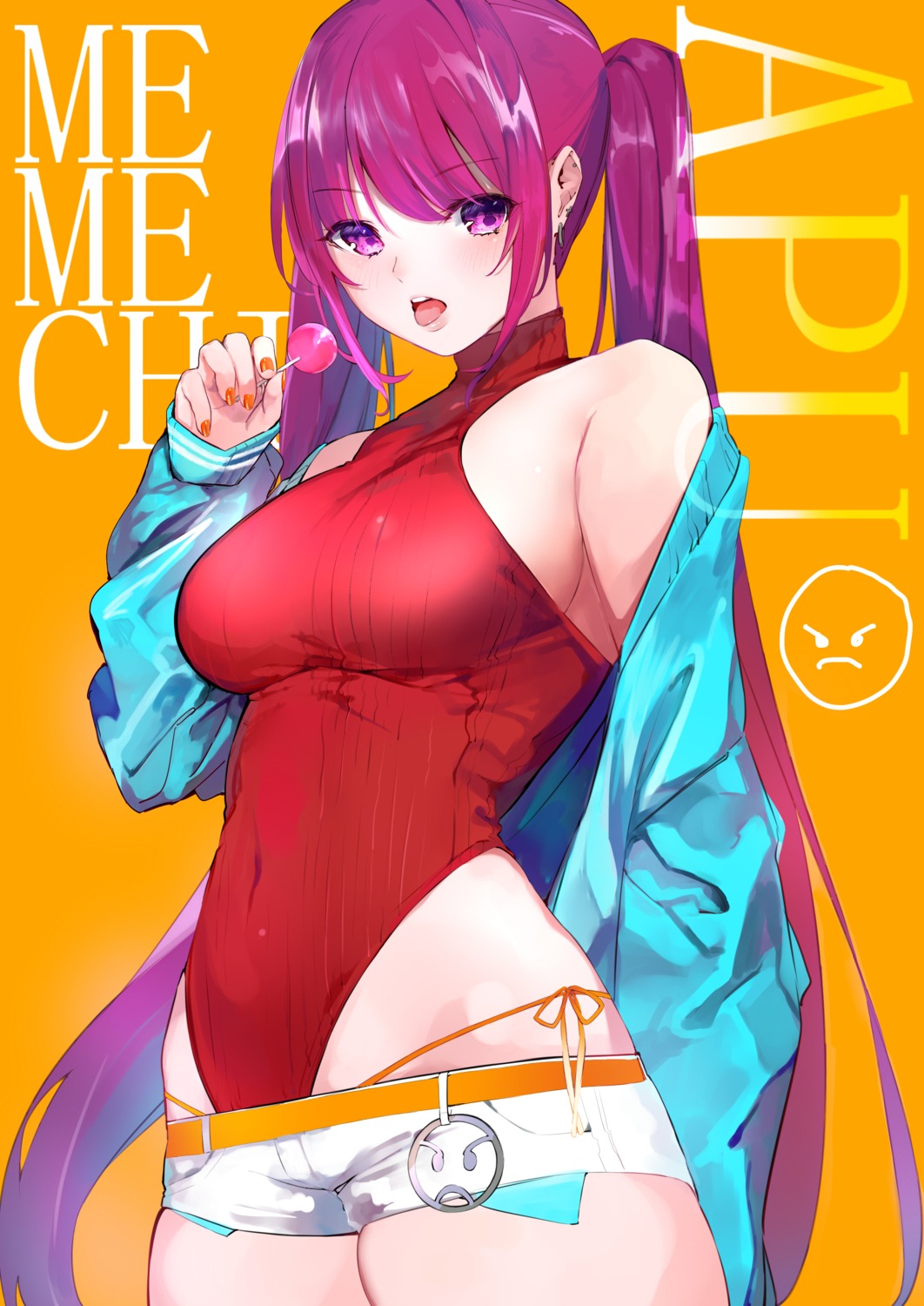 leotard, pantsu, shiromonefu, string_panties, sweater