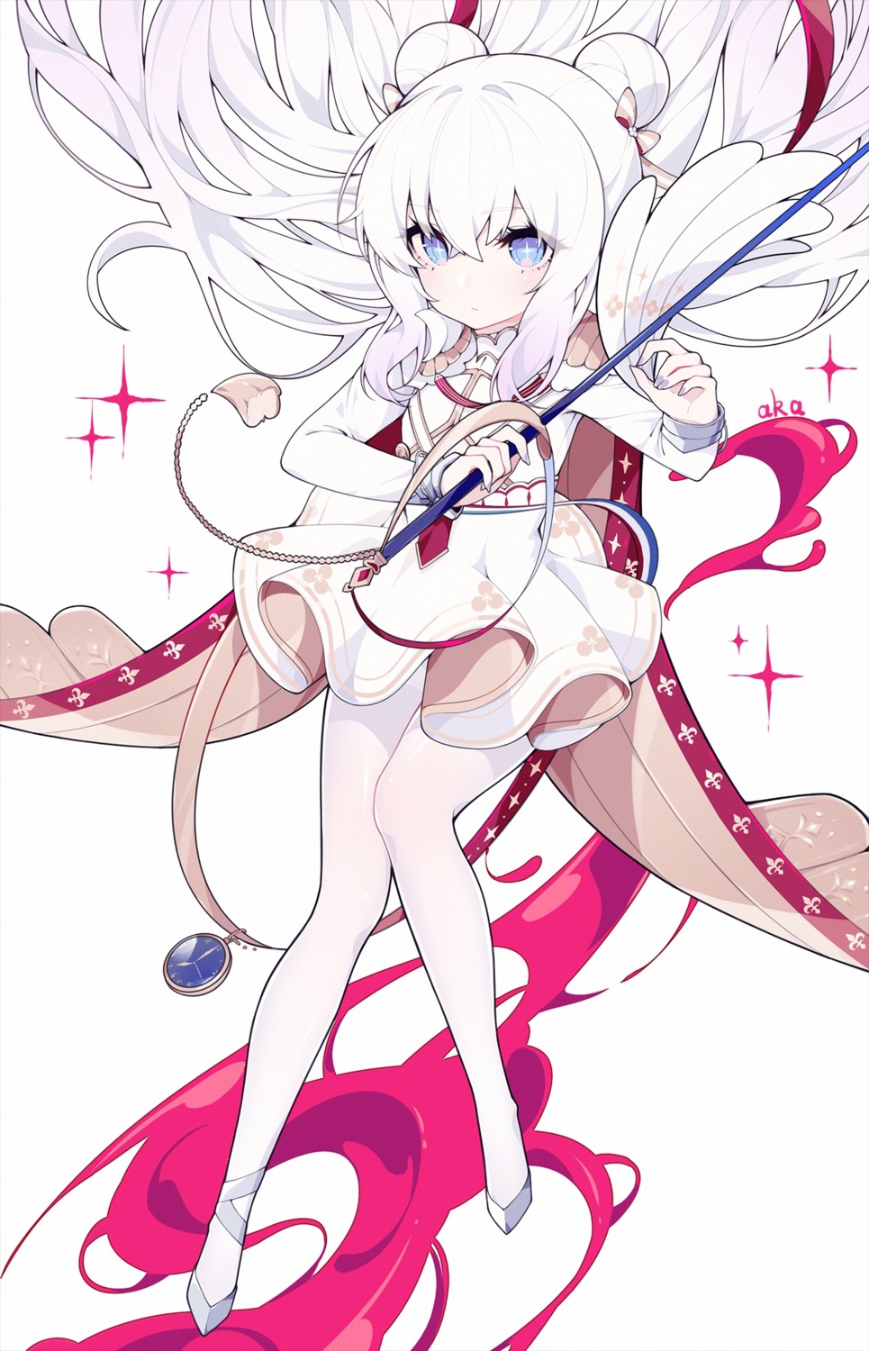 azur_lane, fukurou_(hvgd5584), le_malin_(azur_lane), pantyhose, sword, uniform