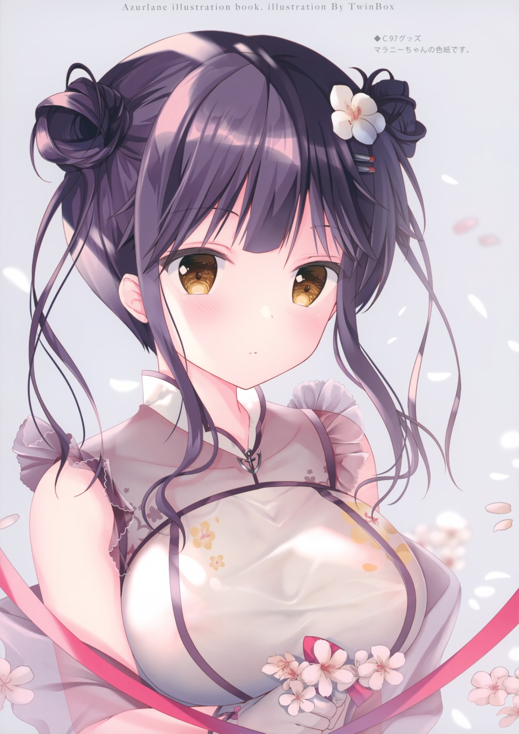 azur_lane, breast_hold, chinadress, mullany_(azur_lane), twinbox, twinbox_(circle)