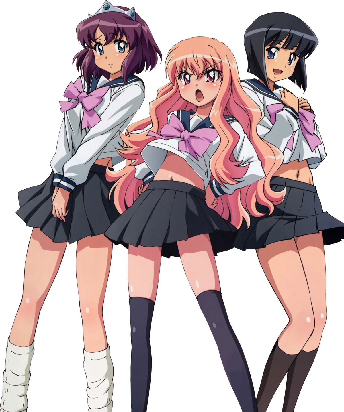 fujii_masahiro, henrietta_de_tristain, louise_francoise_le_blanc_de_la_valliere, seifuku, siesta, zero_no_tsukaima
