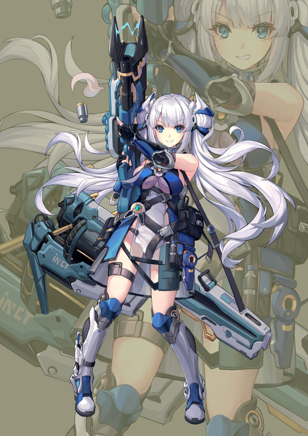 463_jun, garter, gun, see_through