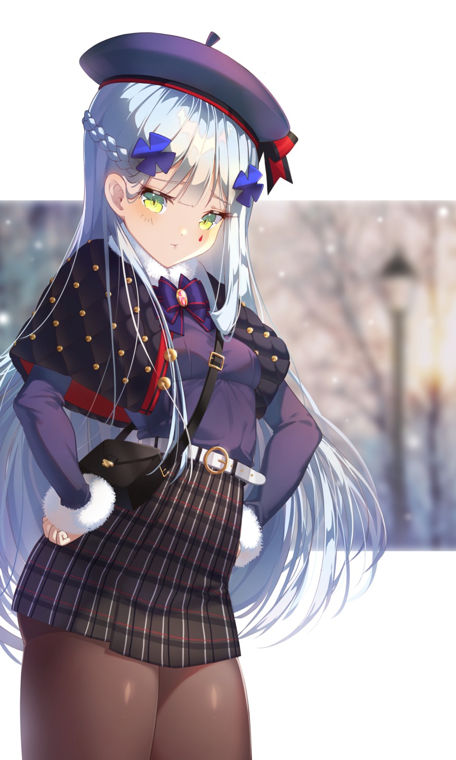 dai_nikucho, girls_frontline, hk416_(girls_frontline), pantyhose