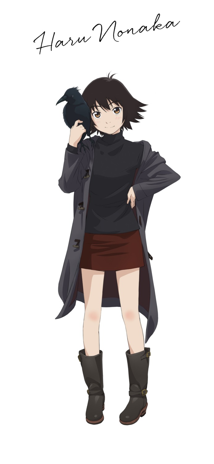 heels, nonaka_haru, sweater, tagme, yesterday_wo_utatte
