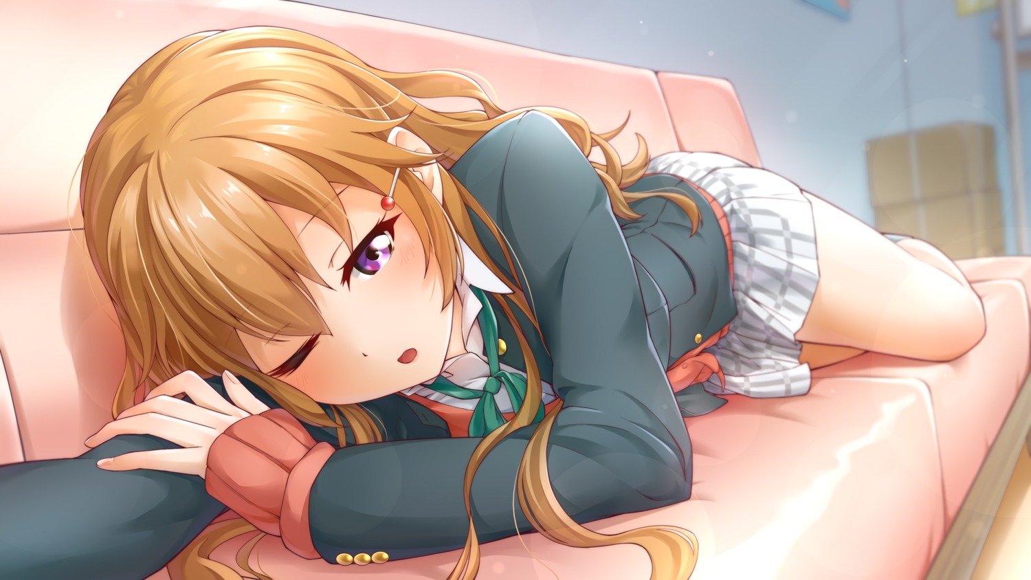 konoe_kanata, love_live!_(series), love_live!_nijigasaki_gakuen_school_idol_doukoukai, prbili, seifuku, sweater