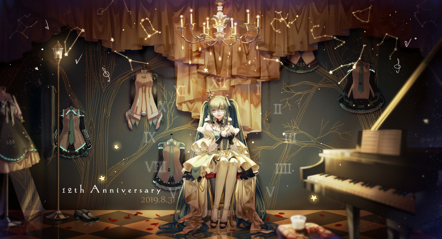 dress, gothic_lolita, hatsune_miku, landscape, liita_(dusk_snow), lolita_fashion, vocaloid