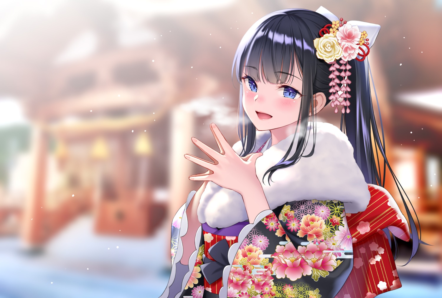 iriam, kimono, nakamine_lily, re:shimashima