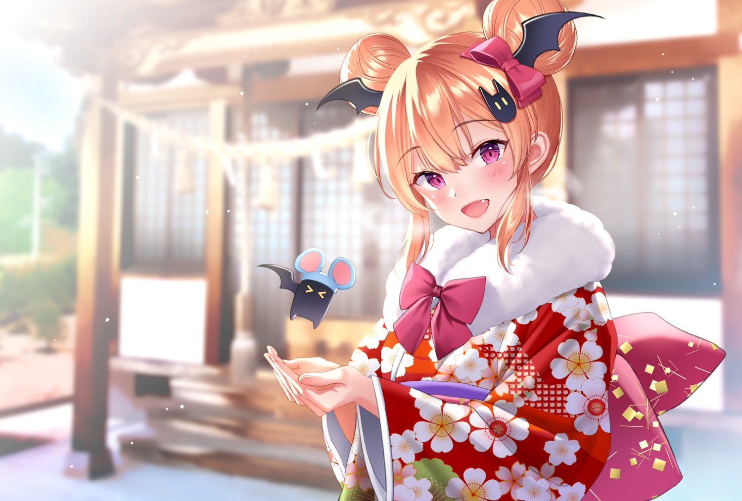 iriam, kimono, kuyurugi_shigure, re:shimashima, wings