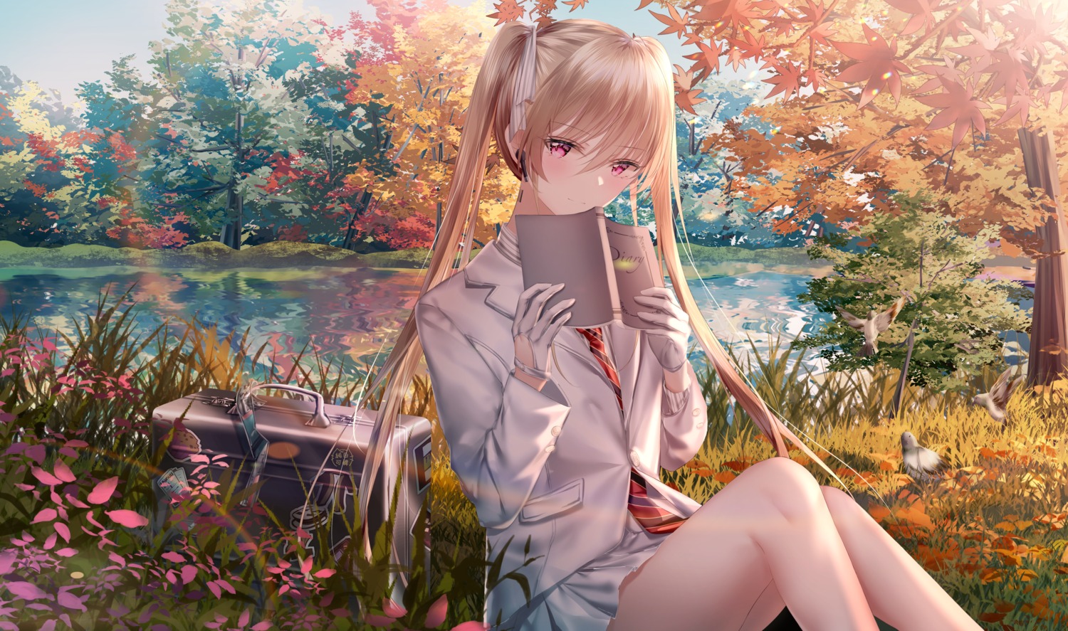 hitman, junpaku_karen, landscape, seifuku