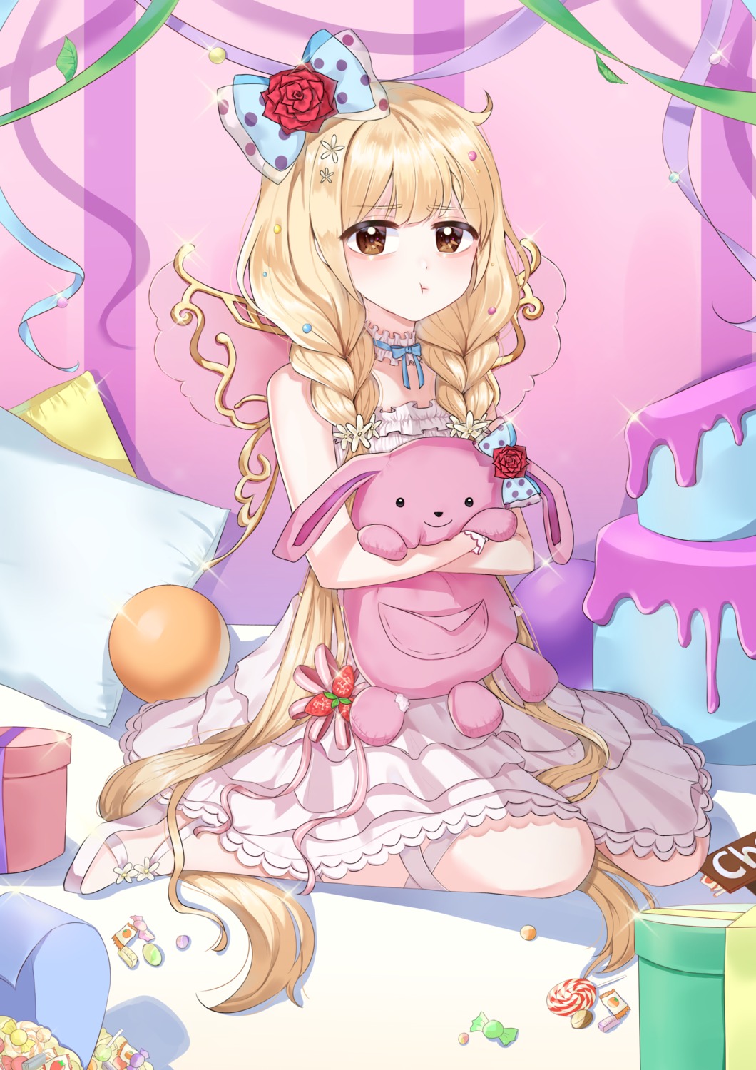 dress, futaba_anzu, ranchan12, the_idolm@ster, the_idolm@ster_cinderella_girls, the_idolm@ster_cinderella_girls_starlight_stage