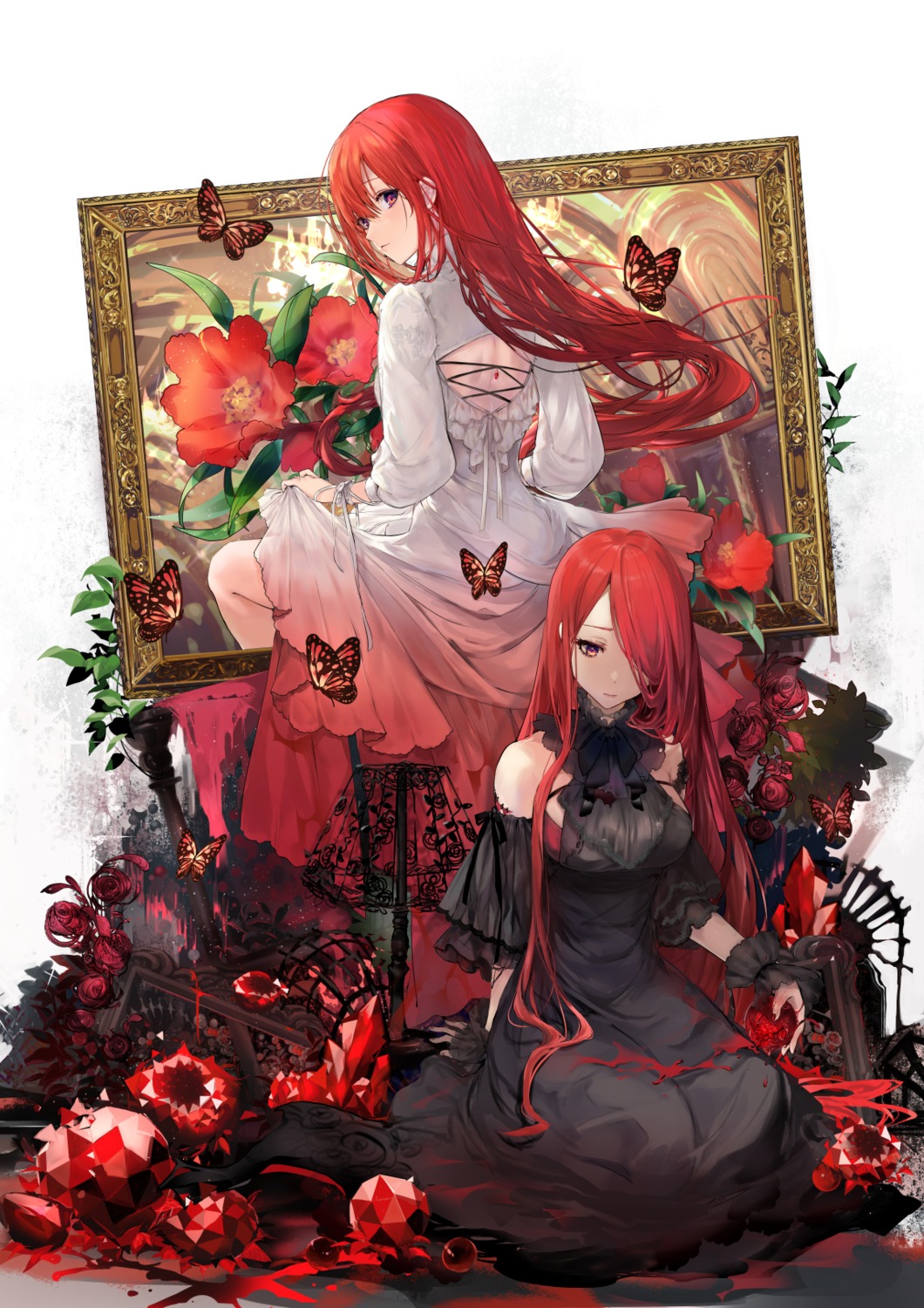 dress, nekojita_(ika_neko46), skirt_lift