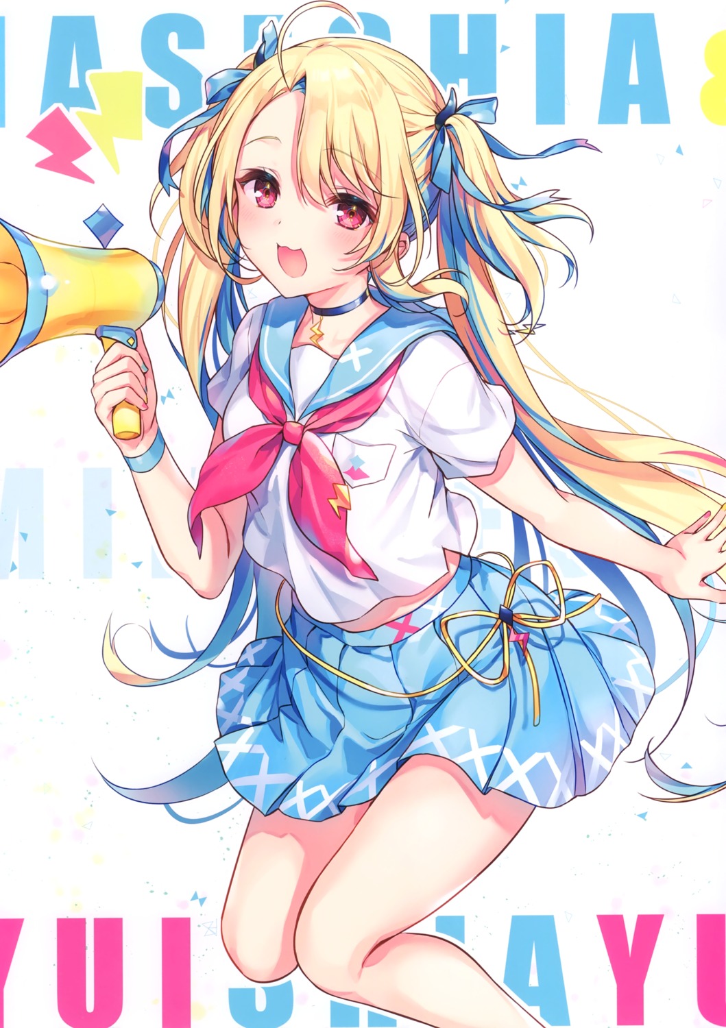 avatar_2.0_project, komeshiro_kasu, minase_shia, seifuku, skirt_lift, yobi_gakka