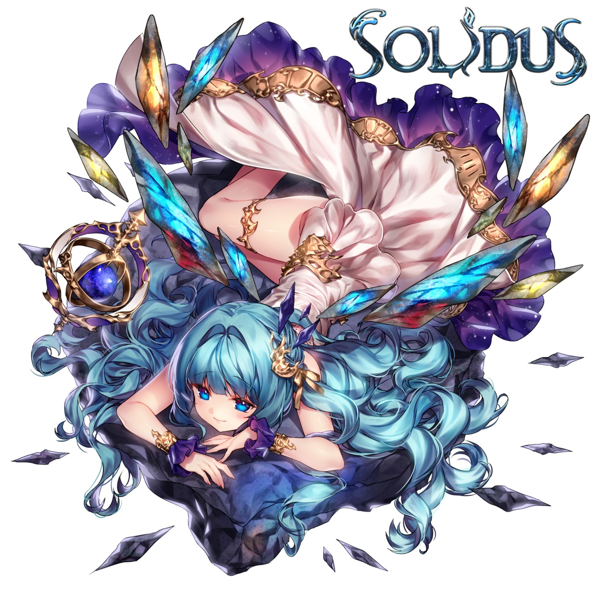 black_joa, dress, garter, solidus