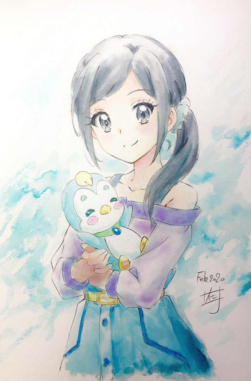 healin'_good_precure, nii_manabu, precure, sawaizumi_chiyu, sketch