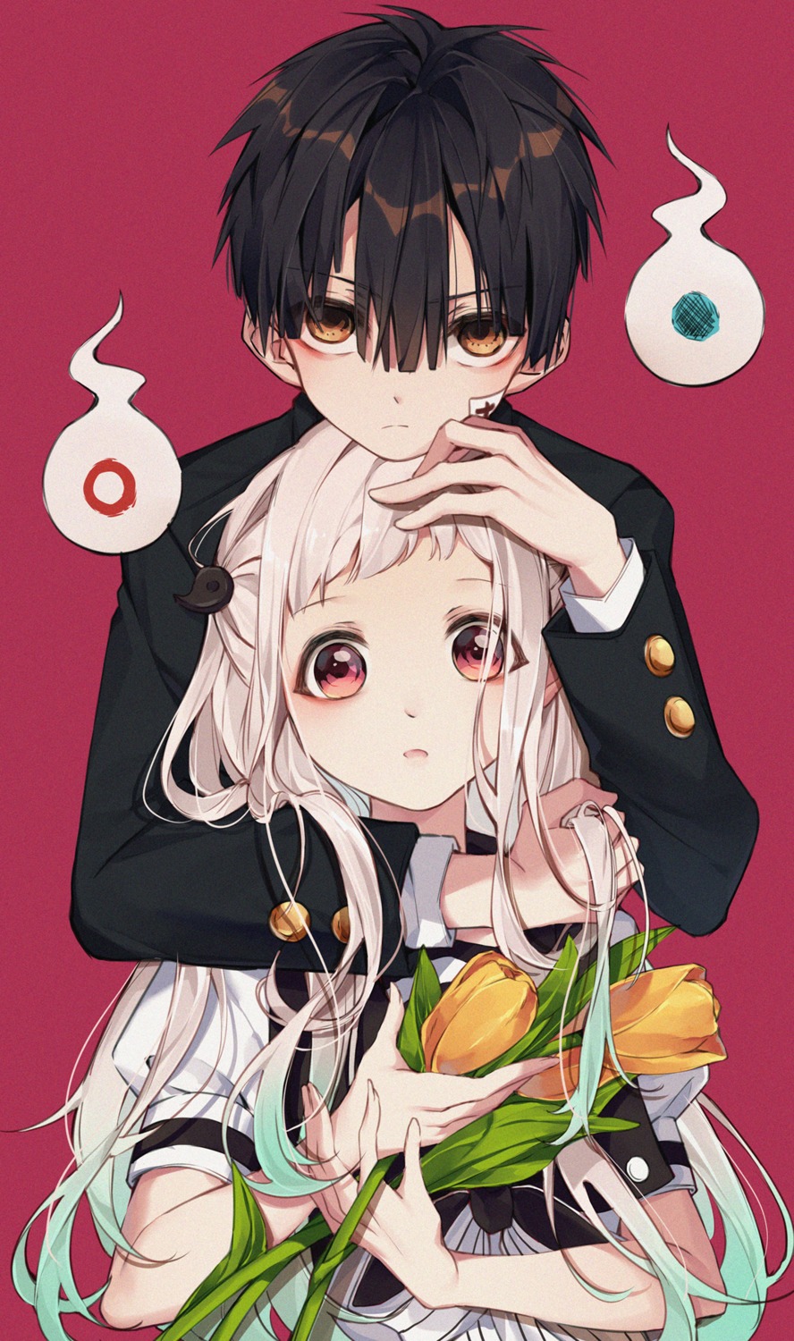 hanako_(jibaku_shounen_hanako-kun), jibaku_shounen_hanako-kun, seifuku, suyi-j, yashiro_nene