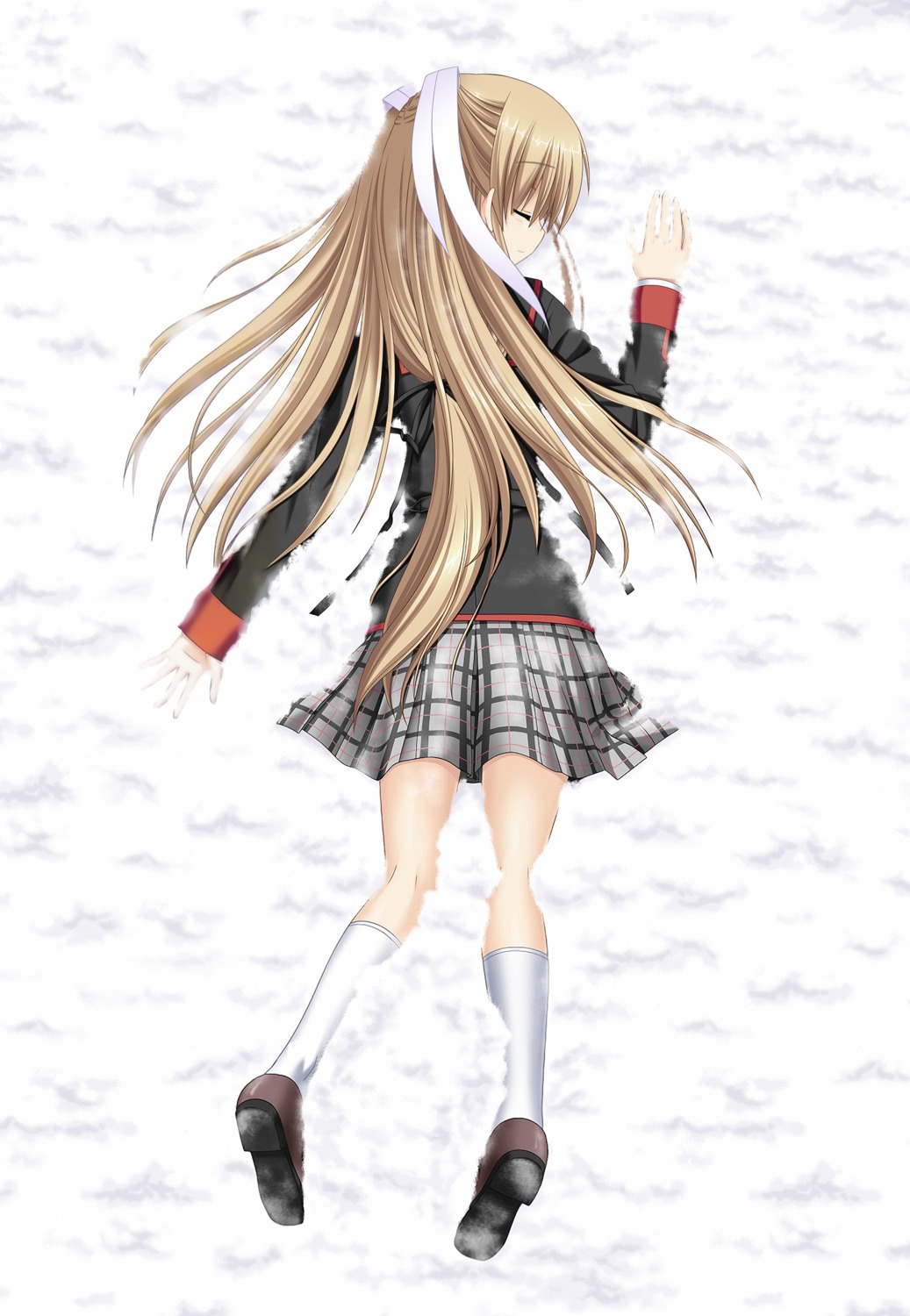 key, little_busters!, na-ga, seifuku, tokido_saya