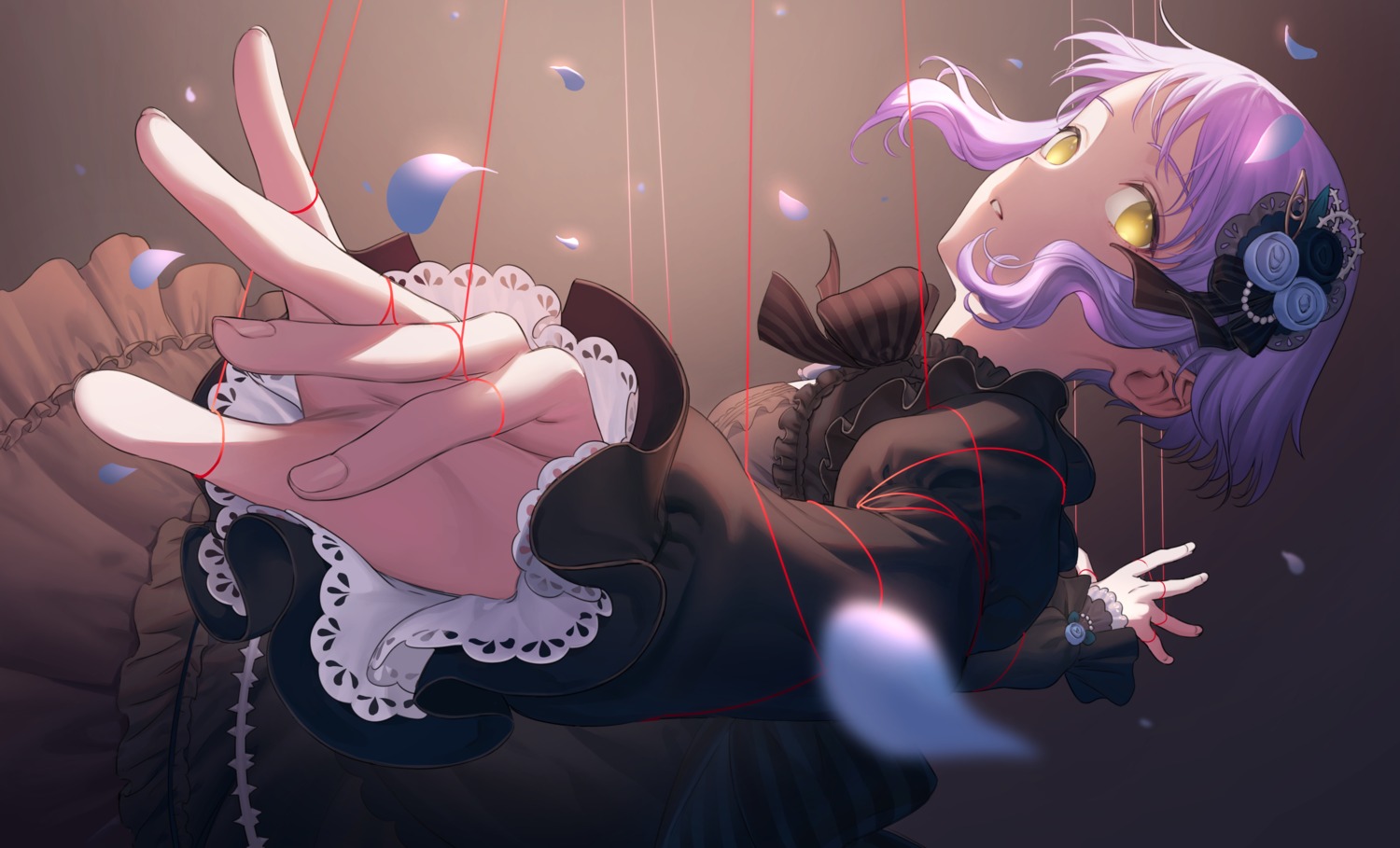 dress, gothic_lolita, lolita_fashion, makabe_mizuki, mimizubare, the_idolm@ster, the_idolm@ster_million_live!