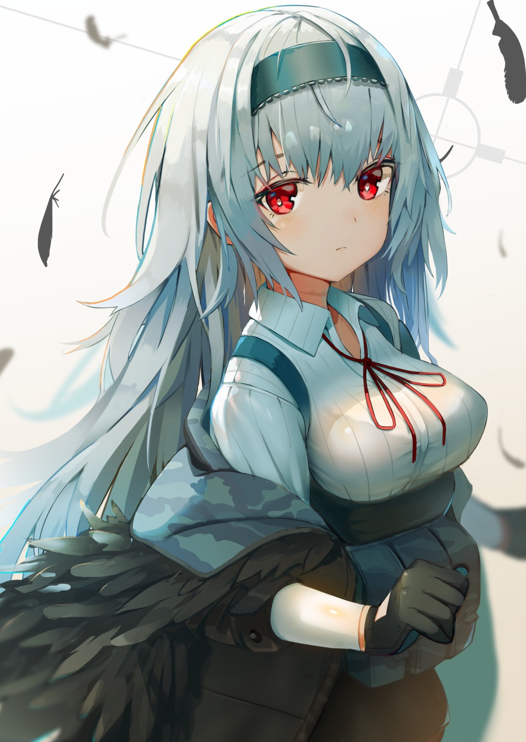 bra, girls_frontline, see_through, shimanun, thunder_(girls_frontline)
