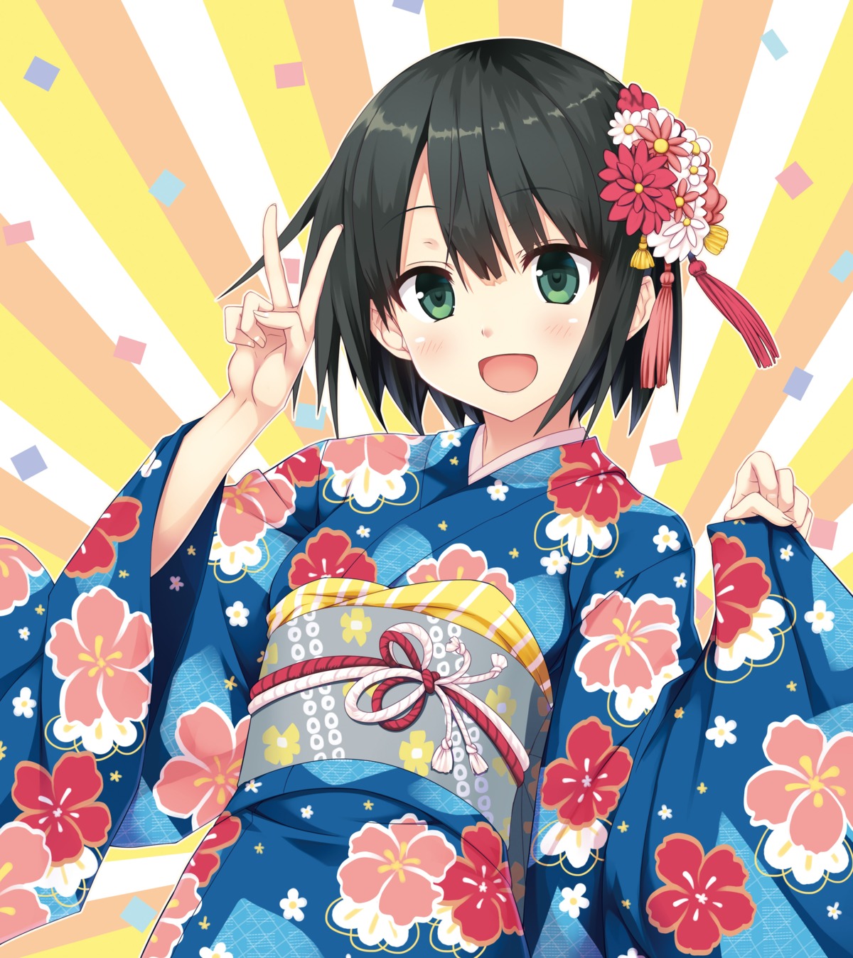 arishima_alice, cura, lose, monobeno, yukata