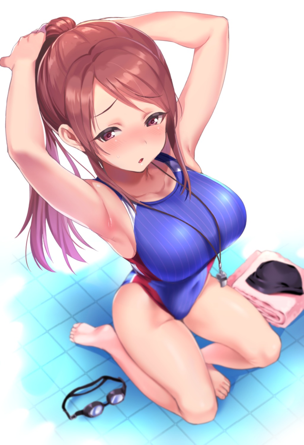 artist_revision, mifune_miyu, nanatsu, swimsuits, the_idolm@ster, the_idolm@ster_cinderella_girls