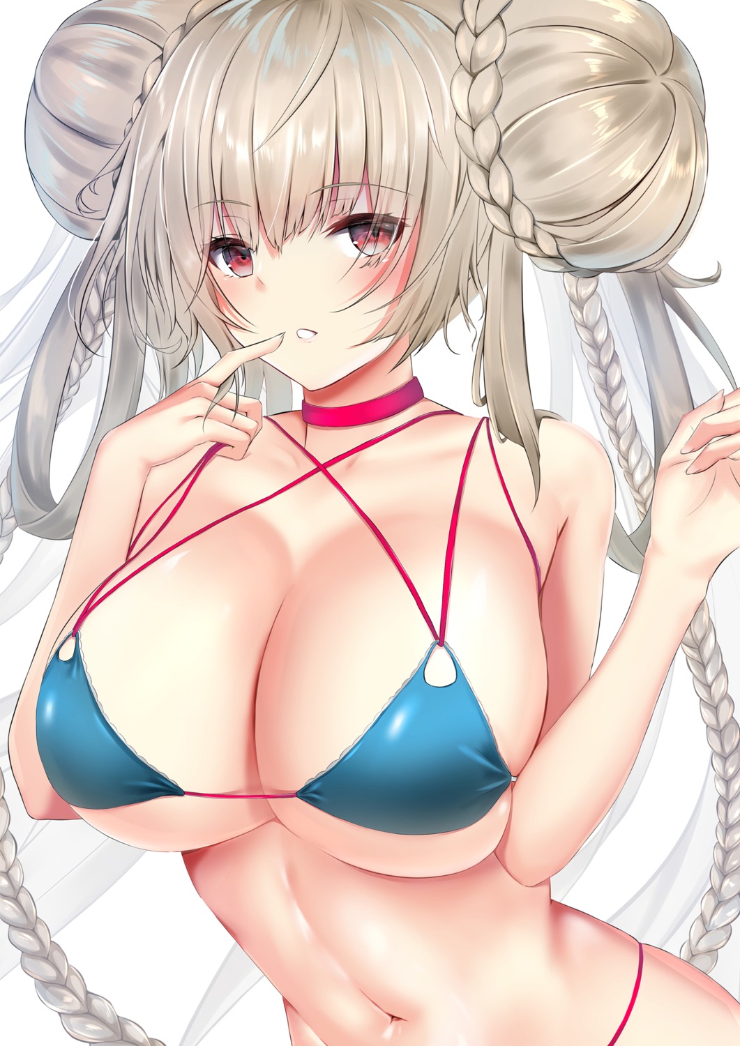 azur_lane, bikini, cleavage, formidable_(azur_lane), swimsuits, yk_(pixiv43531291)