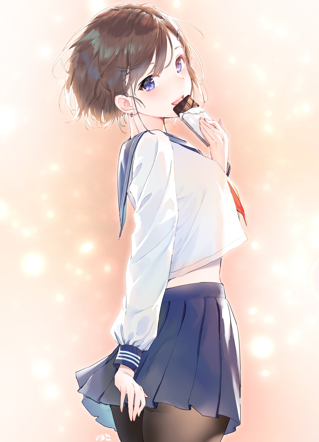 arjent, pantyhose, seifuku, valentine