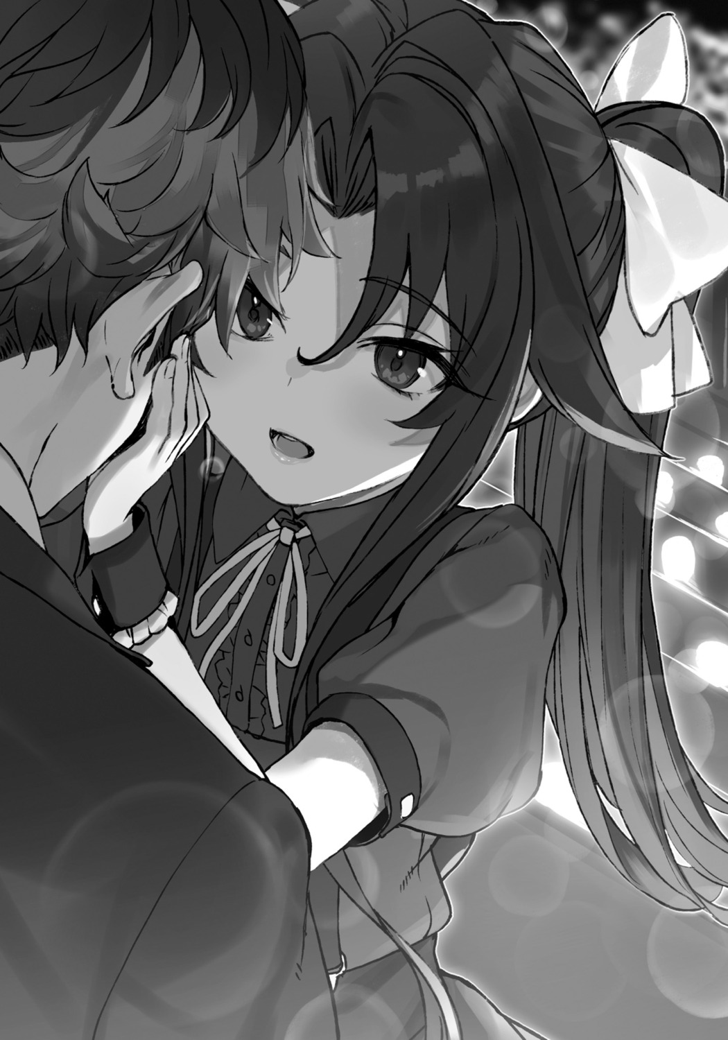 kuzuryuu_yaichi, monochrome, ryuuou_no_oshigoto!, shirabi, yashajin_ai