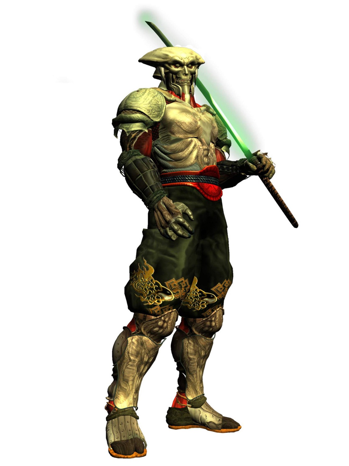 armor, japanese_clothes, male, soul_calibur, sword, tekken, yoshimitsu