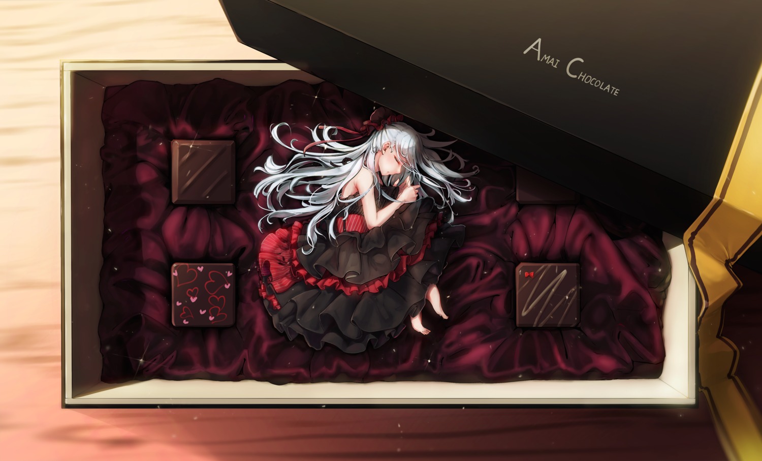 amamami_prime, dress, valentine