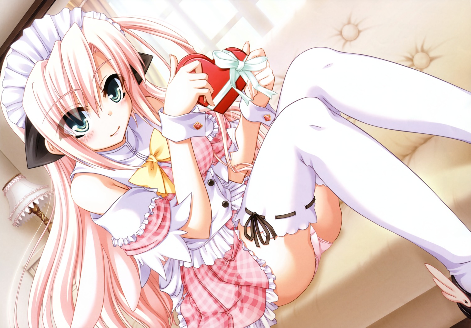 aikawa_chikane, fixed, iseno_yajin, natsuiro_penguin, pantsu, thighhighs, valentine
