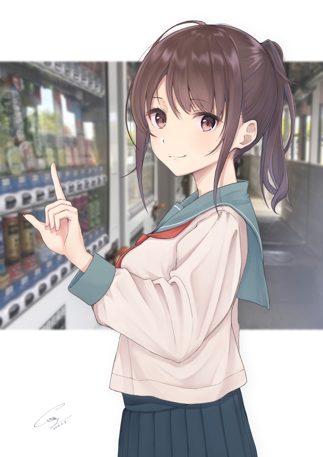 graffy_boring, seifuku