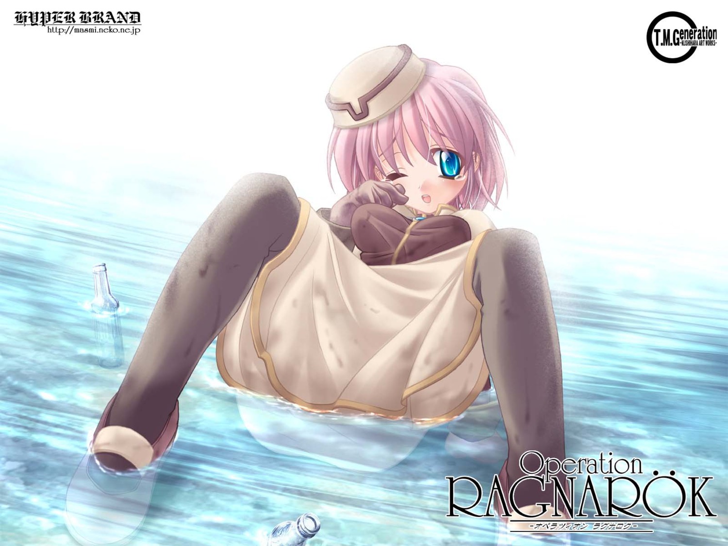 acolyte, ishihara_masumi, jpeg_artifacts, ragnarok_online, wallpaper, wet_clothes