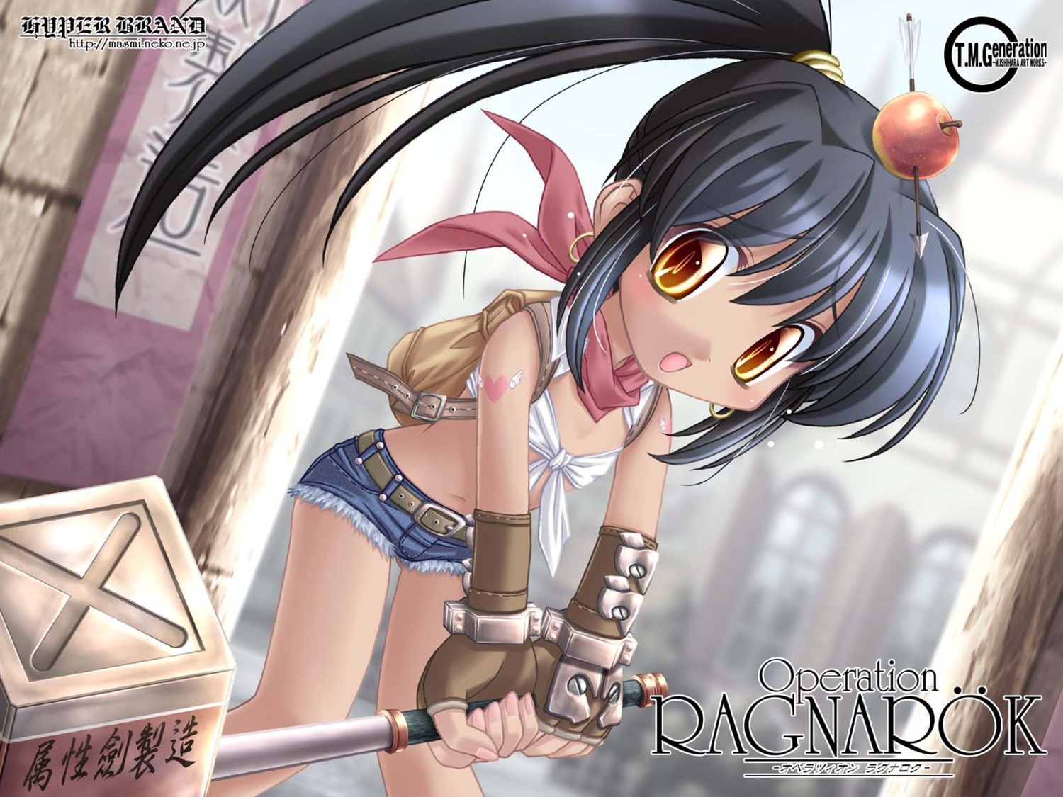 blacksmith, ishihara_masumi, jpeg_artifacts, ragnarok_online, wallpaper