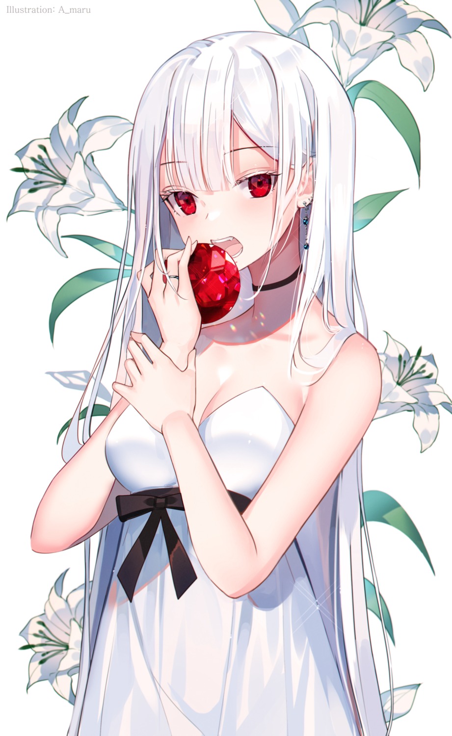 cleavage, dress, unity_(ekvmsp02)
